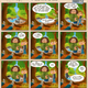 Illustration for article titled What Would Lost Look Like If It Was A Sunday Morning Comic Strip?